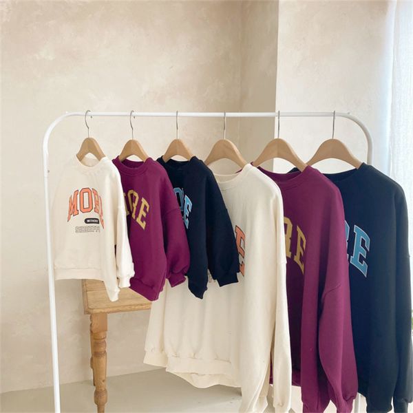 family matching outfits milancel autumn mother kids simple fashion letter print loose hoodie parentchild wear 230310, Blue
family matching outfits milancel autumn mother kids simple fashion letter print loose hoodie parentchild wear 230310, Blue