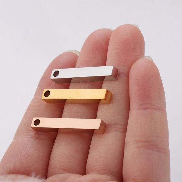 10pcs lot rectangle pendant stainless steel pendant charm diy keychain square cylinder jewelry making diy findings 4*28mm size, Bronze;silver
10pcs lot rectangle pendant stainless steel pendant charm diy keychain square cylinder jewelry making diy findings 4*28mm size, Bronze;silver