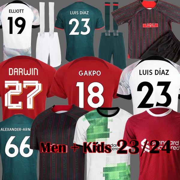 22 23 soccer jerseys special gakpo elliott darwin 2022 2023 diogo luis diaz alexander arnold football pre match kit shirts men kids equipme, Black;yellow
22 23 soccer jerseys special gakpo elliott darwin 2022 2023 diogo luis diaz alexander arnold football pre match kit shirts men kids equipme, Black;yellow