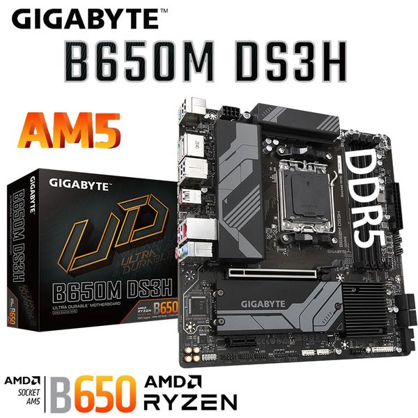 Gigabyte B650M DS3H…