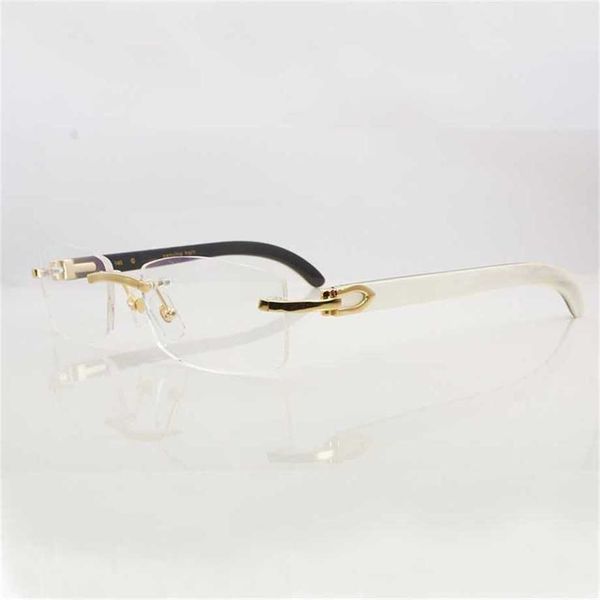 sunglasses trend designer clear glass frames for men women random natural buffalo horn carter transparent glasses framekajia 2023, White;black
sunglasses trend designer clear glass frames for men women random natural buffalo horn carter transparent glasses framekajia 2023, White;black