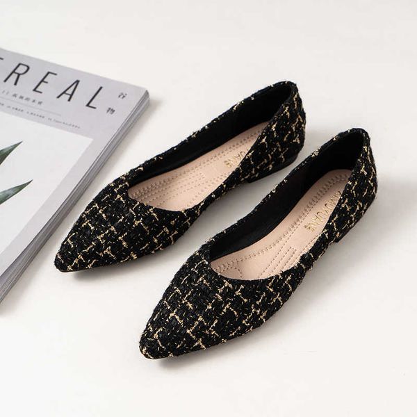 dress shoes plaid cloth sneaker shoes women ballerina pointed toe slip on loafers ins flats woman soft bottom moccains femme plus size 4042, Black
dress shoes plaid cloth sneaker shoes women ballerina pointed toe slip on loafers ins flats woman soft bottom moccains femme plus size 4042, Black