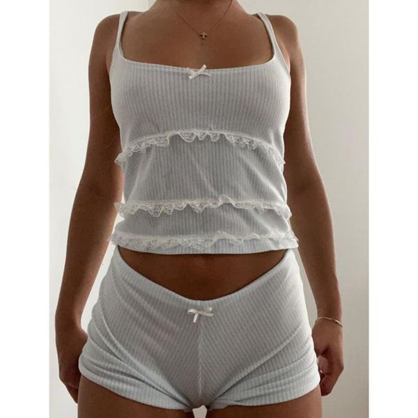 womens two piece pants xingqing y2k outfits for women 2 piece clothes fairycore grunge spaghetti strap sleeveless crop and shorts cute cloth, White
womens two piece pants xingqing y2k outfits for women 2 piece clothes fairycore grunge spaghetti strap sleeveless crop and shorts cute cloth, White