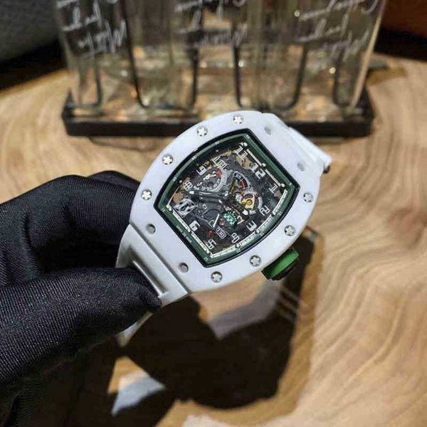 wristwatch watches automatic mechanical 030 mens richa millers ceramic case clock gmt reloj alloy skeleton tourbillon leisure luxury watch h, Slivery;black
wristwatch watches automatic mechanical 030 mens richa millers ceramic case clock gmt reloj alloy skeleton tourbillon leisure luxury watch h, Slivery;black