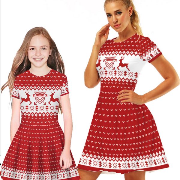 family matching outfits christmas mom and daughter dresses cute party parentchild fashion printed girls dress mother clothing 230310, Blue
family matching outfits christmas mom and daughter dresses cute party parentchild fashion printed girls dress mother clothing 230310, Blue