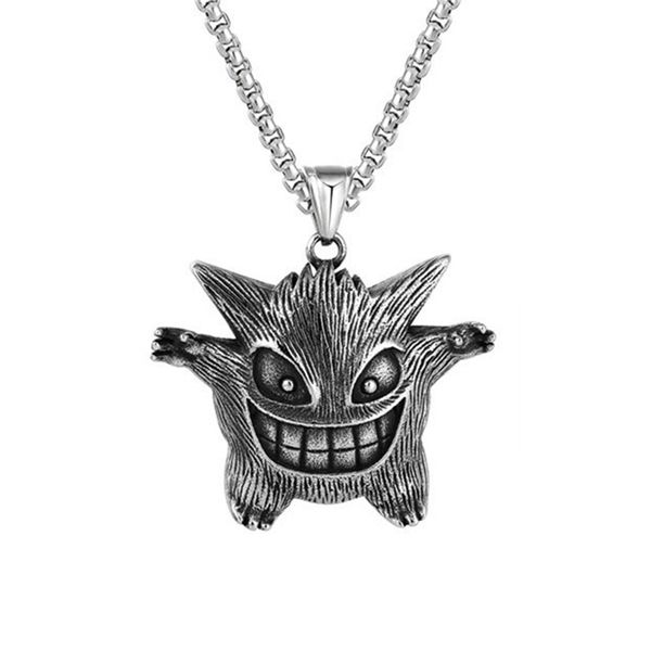 10pcs cute cartoon little devil monster pendant necklace for men women hip hop rock party jewelry, Silver
10pcs cute cartoon little devil monster pendant necklace for men women hip hop rock party jewelry, Silver