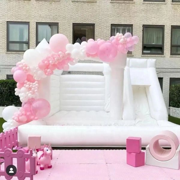 playhouse pvc jumper inflatable wedding white bounce combo castle with slide and ball pit jumping bed bouncy castle pink bouncer house moonw
playhouse pvc jumper inflatable wedding white bounce combo castle with slide and ball pit jumping bed bouncy castle pink bouncer house moonw