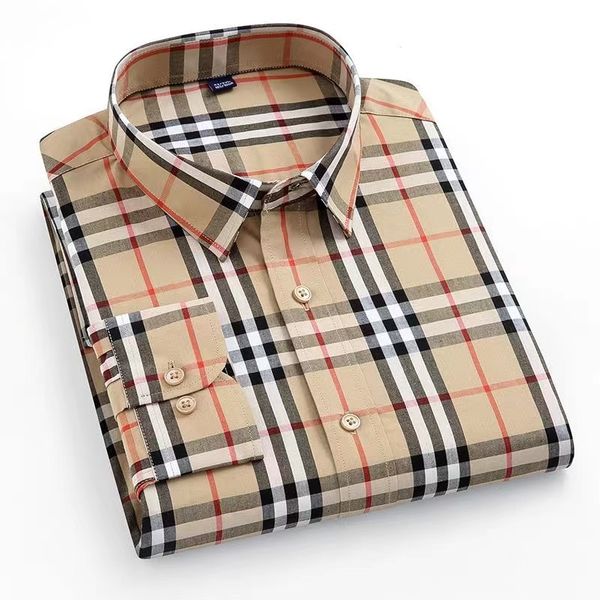 2023 formal wear designer shirt men's fashion association open lining men's business women's casual classic plaid long sleeve, White;black
2023 formal wear designer shirt men's fashion association open lining men's business women's casual classic plaid long sleeve, White;black