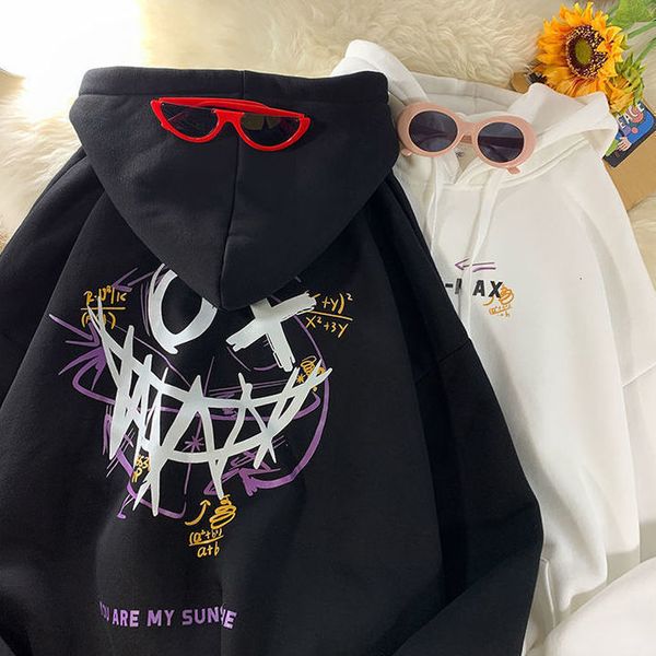 womens hoodies sweatshirts hip hop devil print hoodie vintage sweater couple fall winter fashion versatile goth sweatshirts korean harajuku, Black
womens hoodies sweatshirts hip hop devil print hoodie vintage sweater couple fall winter fashion versatile goth sweatshirts korean harajuku, Black