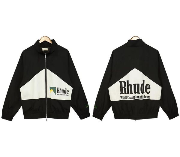 designer jacket rhude jackets spring fall men's casual windbreaker couples waterproof outdoor jacket mens hoody varsity jacket men hood, Black;brown
designer jacket rhude jackets spring fall men's casual windbreaker couples waterproof outdoor jacket mens hoody varsity jacket men hood, Black;brown