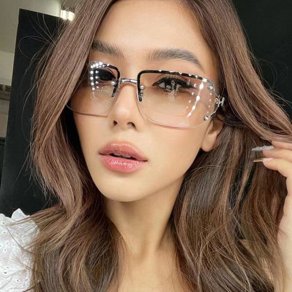 New rimless diamond-set sunglasses women's sunglasses women's cross-border glasses sunglasses
New rimless diamond-set sunglasses women's sunglasses women's cross-border glasses sunglasses
