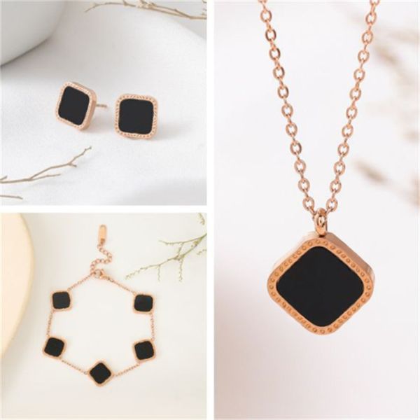 designer pendant jewelry female necklace bracelet earrings 3-piece set made of stainless steel 18k gold wholesale, Silver
designer pendant jewelry female necklace bracelet earrings 3-piece set made of stainless steel 18k gold wholesale, Silver