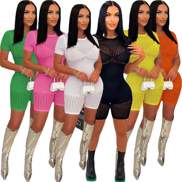 wholesale knit mash jumpsuits short sleeve zipper up rompers and playsuits women elegance overalls casual bodysuits designer 9448, Black;white
wholesale knit mash jumpsuits short sleeve zipper up rompers and playsuits women elegance overalls casual bodysuits designer 9448, Black;white