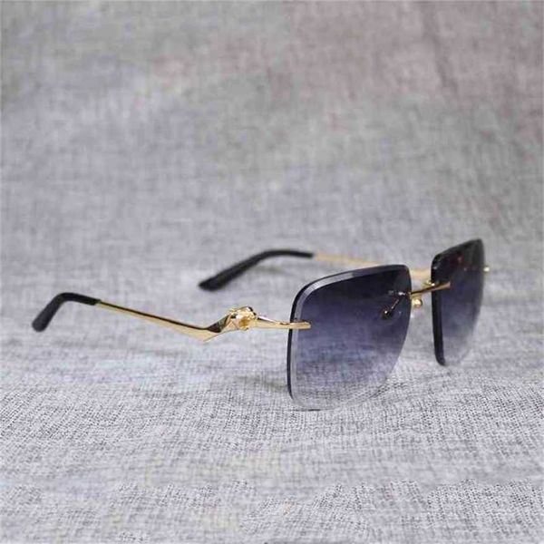 sunglasses vintage rimless oversize sunglasses men oculos leopard style square metal shade cutting lens gafas women for outdoorkajia 2023, White;black
sunglasses vintage rimless oversize sunglasses men oculos leopard style square metal shade cutting lens gafas women for outdoorkajia 2023, White;black