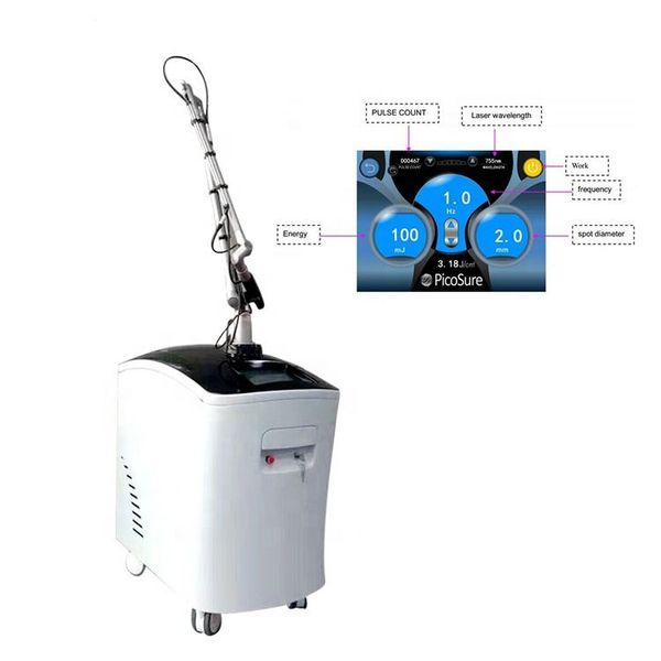 2023 professional picosecond pico laser removal laser 755nm tattoo removal machine nd yag laser picolaser, Black
2023 professional picosecond pico laser removal laser 755nm tattoo removal machine nd yag laser picolaser, Black