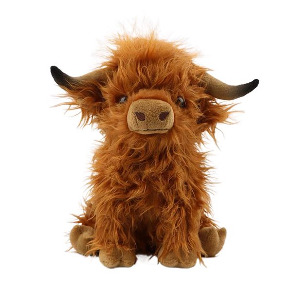 Simulation Highland Cow Plush Toys Stuffed Animals Brown Black White Cows Cute Dolls Ornaments Birthday Gifts for Children
Simulation Highland Cow Plush Toys Stuffed Animals Brown Black White Cows Cute Dolls Ornaments Birthday Gifts for Children