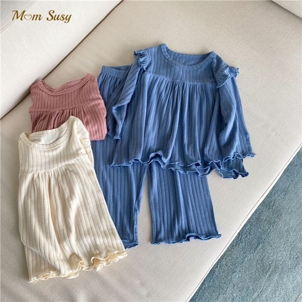 pajamas baby pajamas sets sweatshirtpant 2pcs infant toddler ribbed homesuit child cotton princess sleepwear baby clothes 1-5y 230310, Blue;red
pajamas baby pajamas sets sweatshirtpant 2pcs infant toddler ribbed homesuit child cotton princess sleepwear baby clothes 1-5y 230310, Blue;red