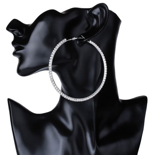 big hoop earrings for women girls circle crystal rhinestone earrings black gold silver color round earings party gift, Golden;silver
big hoop earrings for women girls circle crystal rhinestone earrings black gold silver color round earings party gift, Golden;silver