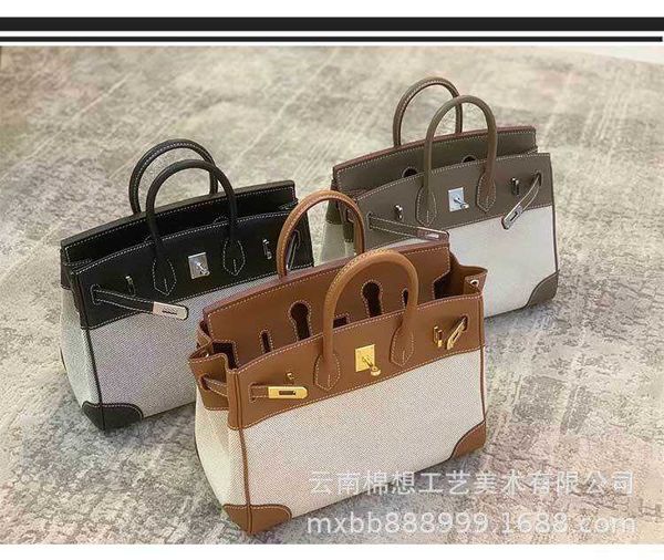evening bags h ermes brikis's for women new handmade high-end canvas bag fashion casual handbag calf leather antique with real logo
evening bags h ermes brikis's for women new handmade high-end canvas bag fashion casual handbag calf leather antique with real logo