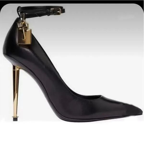luxury golden lock women dress shoes high golden heel footfashion nude color genuine leather pumps lady sandals wedding bottoms with box, Black
luxury golden lock women dress shoes high golden heel footfashion nude color genuine leather pumps lady sandals wedding bottoms with box, Black
