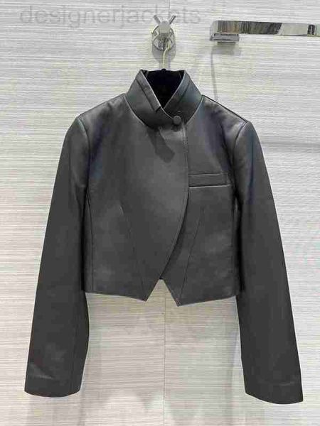 women's leather & faux designer milan runway coats 2023 new spring jackets laple neck long sleeve brand same style outerwear q90s, Black
women's leather & faux designer milan runway coats 2023 new spring jackets laple neck long sleeve brand same style outerwear q90s, Black
