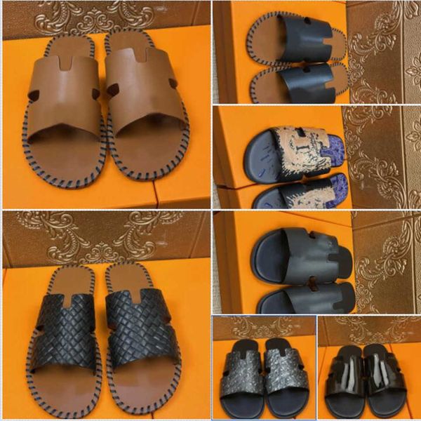 44 styles h mens slippers summer sandals shoes beach slide logo crsodile skin leather flip flops slip on mule slides italy fashion designs o, Black
44 styles h mens slippers summer sandals shoes beach slide logo crsodile skin leather flip flops slip on mule slides italy fashion designs o, Black