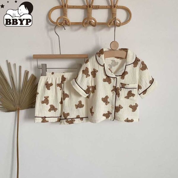 pajamas 2pcs summber kids pajamas korean long sleeve print bear cardigan and pants cotton musline yarn sleepwear 230310, Blue;red
pajamas 2pcs summber kids pajamas korean long sleeve print bear cardigan and pants cotton musline yarn sleepwear 230310, Blue;red
