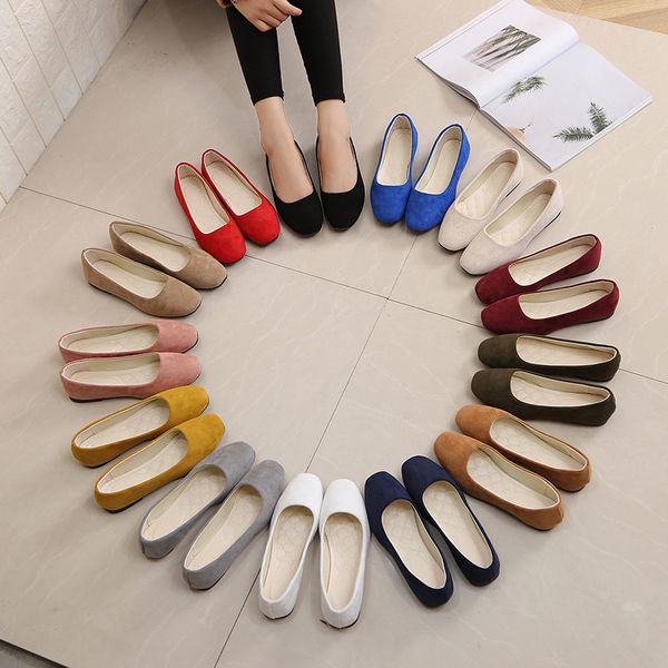 new fashion square head single shoes fashion flat women's suede shallow mouth single shoes women's shoes large 08, Black
new fashion square head single shoes fashion flat women's suede shallow mouth single shoes women's shoes large 08, Black