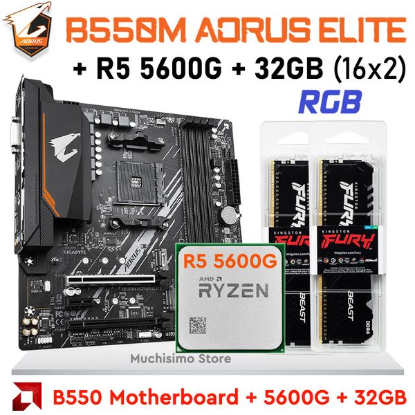 Gigabyte B550M Aoru…
