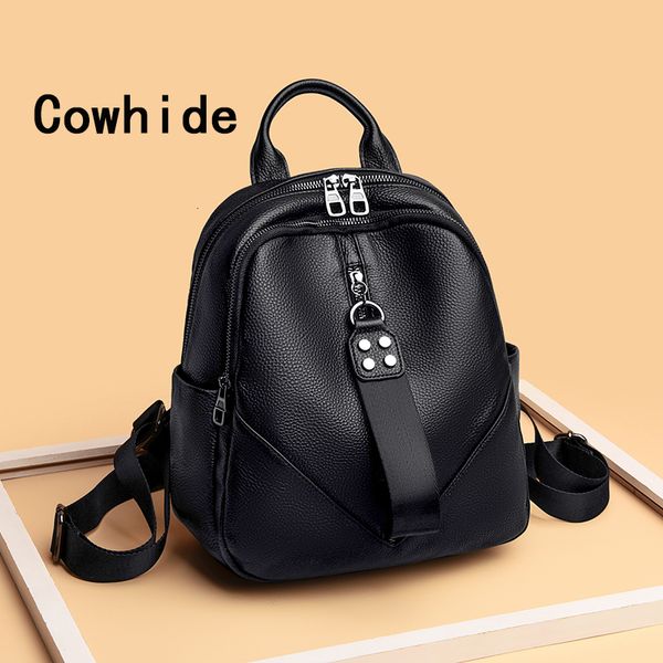 school bags cowhide shoulder backpack highcapacity ladies 2023 women's travel chest bag fashion for girls leather leisure 230310
school bags cowhide shoulder backpack highcapacity ladies 2023 women's travel chest bag fashion for girls leather leisure 230310