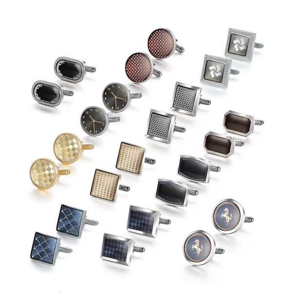 cuff links 6 12 pair wed cufflinks for mens wedding guest gift man shirt cufflink set vintage luxury father s day men cuffs lawyer tie clip, Silver
cuff links 6 12 pair wed cufflinks for mens wedding guest gift man shirt cufflink set vintage luxury father s day men cuffs lawyer tie clip, Silver