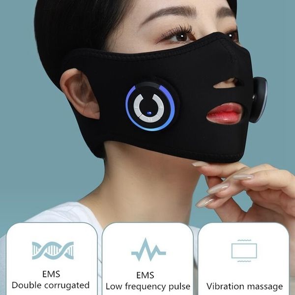face massager vshaped thin slimming cheek mask electric lifting machine vline lift up bandage therapy device 230309
face massager vshaped thin slimming cheek mask electric lifting machine vline lift up bandage therapy device 230309