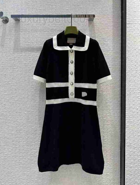 runway dresses designer milan 2023 spring summer lapel neck short sleeve brand se style gb2j, Black
runway dresses designer milan 2023 spring summer lapel neck short sleeve brand se style gb2j, Black
