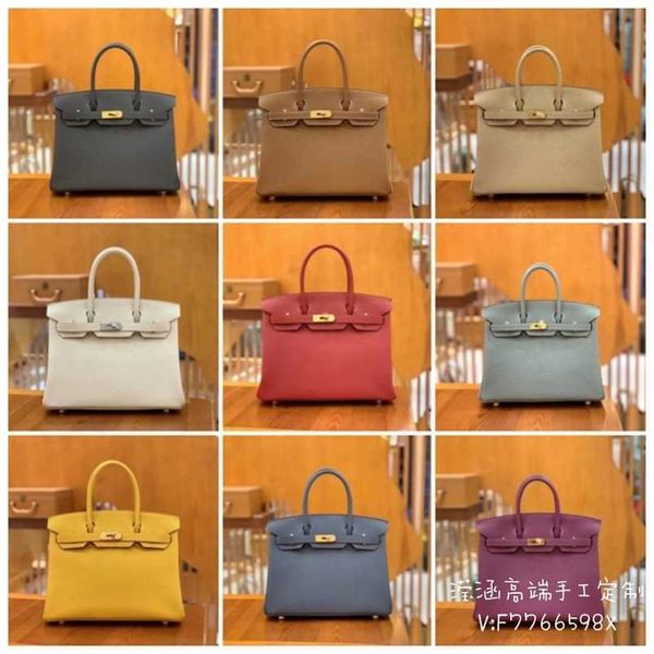 designer bags birkin herms handmade all manual wax thread sewing bag 25cm lychee pattern togo leather black gold button highend portable wom
designer bags birkin herms handmade all manual wax thread sewing bag 25cm lychee pattern togo leather black gold button highend portable wom