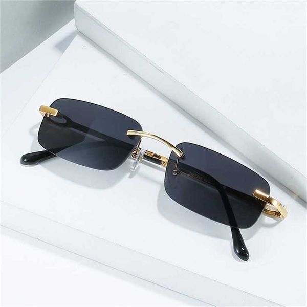 sunglasses new sunglasses and women's new card frameless trend leopard head small box optical sunglasseskajia 2023, White;black
sunglasses new sunglasses and women's new card frameless trend leopard head small box optical sunglasseskajia 2023, White;black