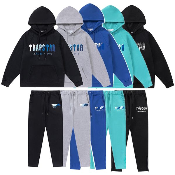 designer pure cotton hoodie trapstar tracksuit rainbow towel embroidery hooded sportswear sportswear suit zipper trousers sweatshirt streetw, Black
designer pure cotton hoodie trapstar tracksuit rainbow towel embroidery hooded sportswear sportswear suit zipper trousers sweatshirt streetw, Black