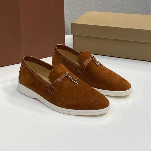 summer charms embellished walk suede dress shoes genuine leather on flats women luxury designers casual shoes factory footwear men and women, Black
summer charms embellished walk suede dress shoes genuine leather on flats women luxury designers casual shoes factory footwear men and women, Black