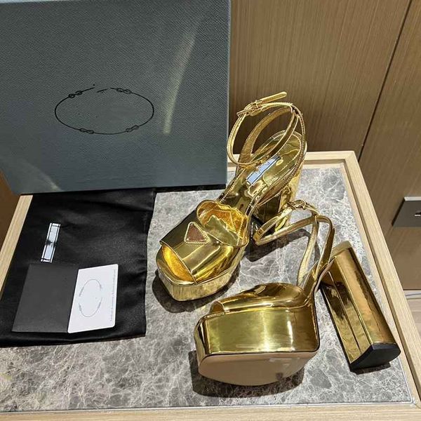 platform heel sandals for womens fashion triangle buckle decoration prad cool shoes designer high heeled ladies rome sandal p11, Black
platform heel sandals for womens fashion triangle buckle decoration prad cool shoes designer high heeled ladies rome sandal p11, Black