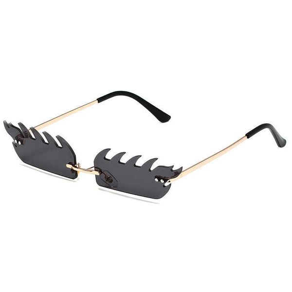 fashion sunglasses gilrs frameless prom small frame personalized flaming eyewear women, White;black
fashion sunglasses gilrs frameless prom small frame personalized flaming eyewear women, White;black