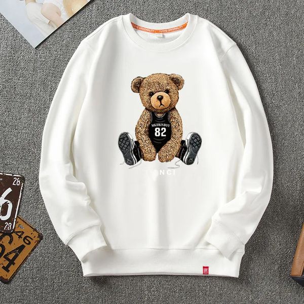 pullover men's hoodie multi-color women's pure cotton high-quality designer coat street blazer couple street bear cartoon embroide, Black
pullover men's hoodie multi-color women's pure cotton high-quality designer coat street blazer couple street bear cartoon embroide, Black