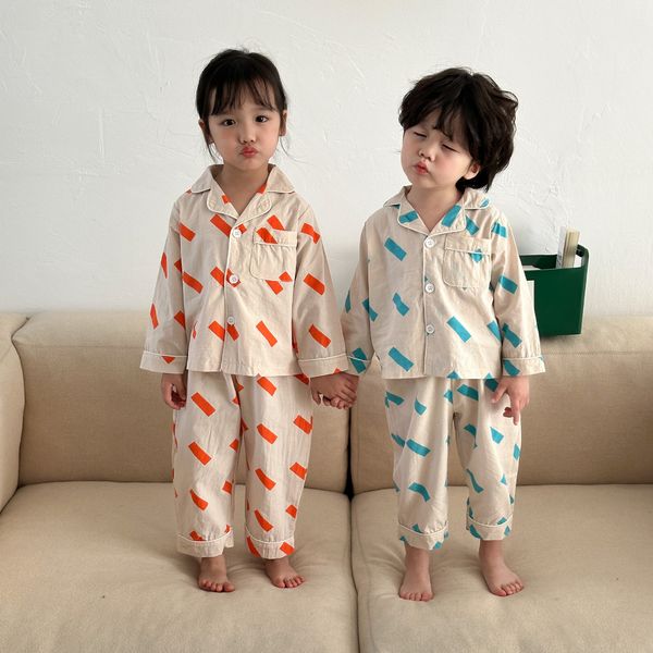 pajamas spring autumn cotton kids printing pajama sets boys and girls casual single-breasted long sleeve and pants 2pcs sets 230310, Blue;red
pajamas spring autumn cotton kids printing pajama sets boys and girls casual single-breasted long sleeve and pants 2pcs sets 230310, Blue;red