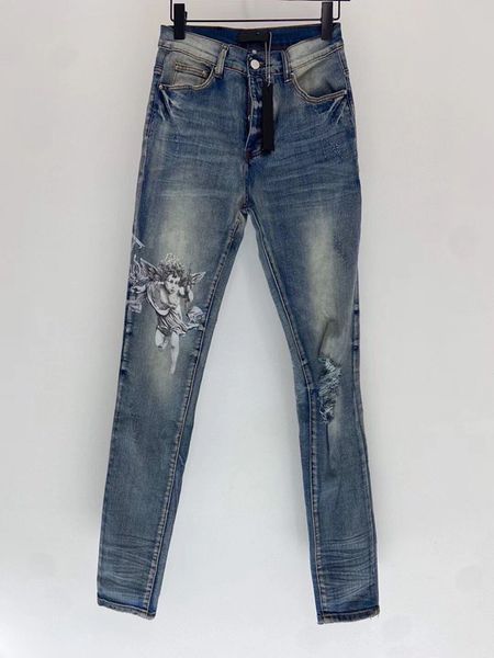men's jeans designers jean hombre 2023 trousers men embroidery patchwork ripped for trend brand motorcycle pant mens skinny w9ue, Blue
men's jeans designers jean hombre 2023 trousers men embroidery patchwork ripped for trend brand motorcycle pant mens skinny w9ue, Blue