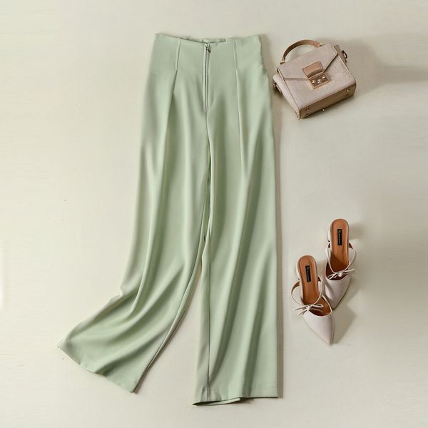 women's pants capris spring women pants casual high waist women casual long pants female trousers outwear pure color stright pants 2303, Black;white
women's pants capris spring women pants casual high waist women casual long pants female trousers outwear pure color stright pants 2303, Black;white