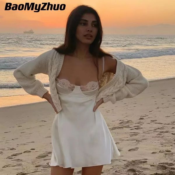 casual dresses white lace trim satin mini dress for women solid backless maxi sundress female party bodycon streetwears 230309, Black;gray
casual dresses white lace trim satin mini dress for women solid backless maxi sundress female party bodycon streetwears 230309, Black;gray