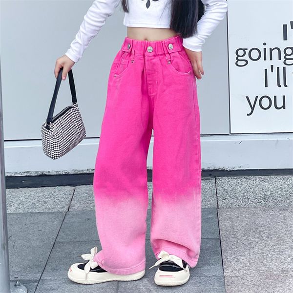 jeans kids girl gradient jeans 8 10 years fashion wide leg denim pants fashion teen girls streetwear jeans 230309, Blue
jeans kids girl gradient jeans 8 10 years fashion wide leg denim pants fashion teen girls streetwear jeans 230309, Blue