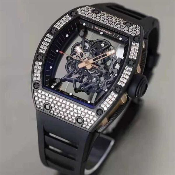 watches for mens mechanical watch richa milles luxury rm055 original diamond perspective bottom cool luminous non male female student sport, Slivery;black
watches for mens mechanical watch richa milles luxury rm055 original diamond perspective bottom cool luminous non male female student sport, Slivery;black
