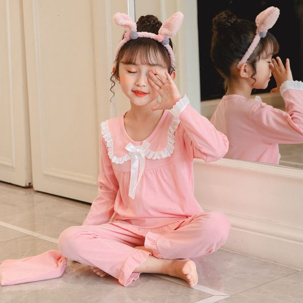 pajamas children long sleeve pajamas sets kid girl spring summer solid cotton sleepwear child nightwear suit kids cute pyjamas set 230310, Blue;red
pajamas children long sleeve pajamas sets kid girl spring summer solid cotton sleepwear child nightwear suit kids cute pyjamas set 230310, Blue;red