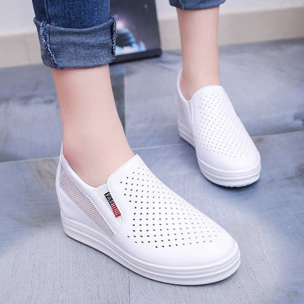 dress shoes fashion women flats shoes genuine leather hollow slip on wedge chunky sneakers flat shoes women flats loafers ladies white shoes, Black
dress shoes fashion women flats shoes genuine leather hollow slip on wedge chunky sneakers flat shoes women flats loafers ladies white shoes, Black