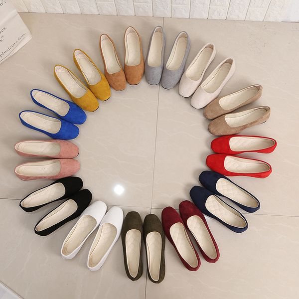 new fashion square head single shoes fashion flat women's suede shallow mouth single shoes women's shoes large 09, Black
new fashion square head single shoes fashion flat women's suede shallow mouth single shoes women's shoes large 09, Black