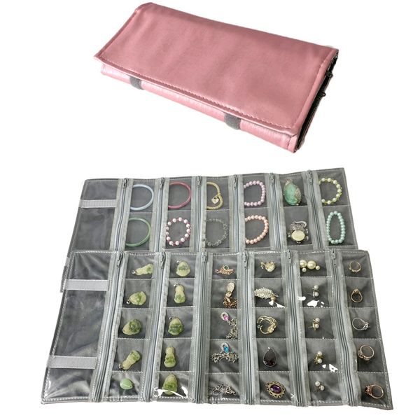 ring earring storage bag leather outside multi-size jewelry organizer exhibitions diamond pearl holder portable necklace watch display pouch, Pink;blue
ring earring storage bag leather outside multi-size jewelry organizer exhibitions diamond pearl holder portable necklace watch display pouch, Pink;blue